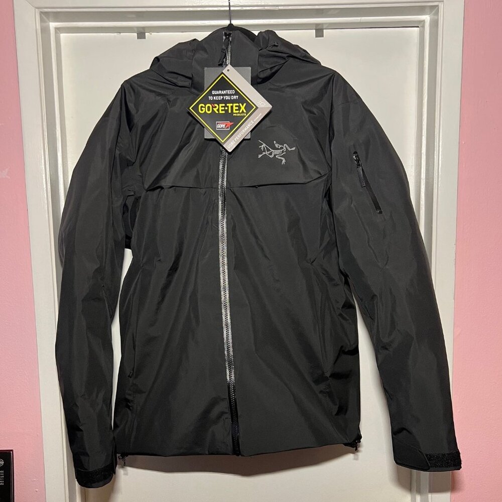 Arc'teryx Macai Down Goretex Black Ski Jacket Mens Large (missing sku sticker)